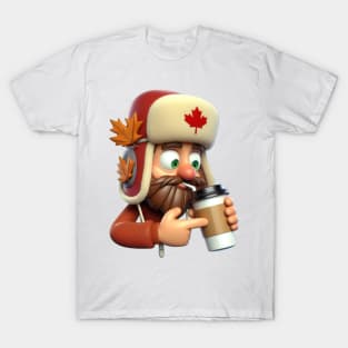 Canadian Coffee Lumberjack T-Shirt